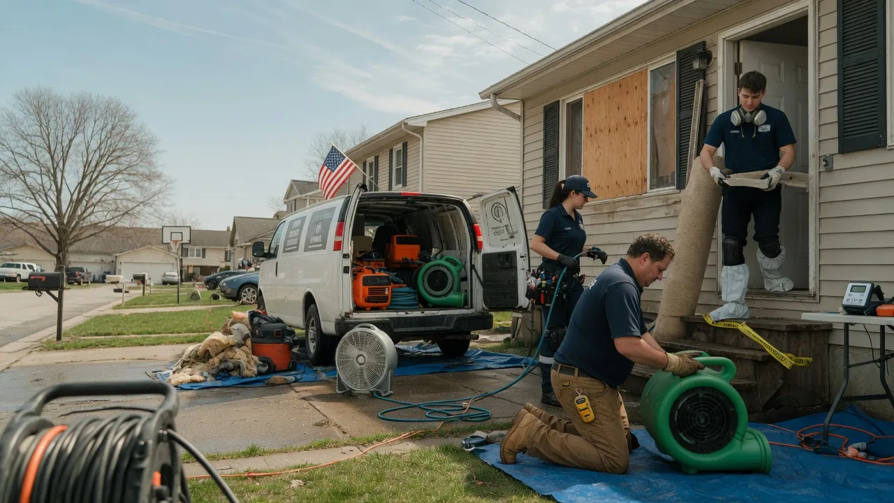 Water Damage Restoration in Conesville, OH near me